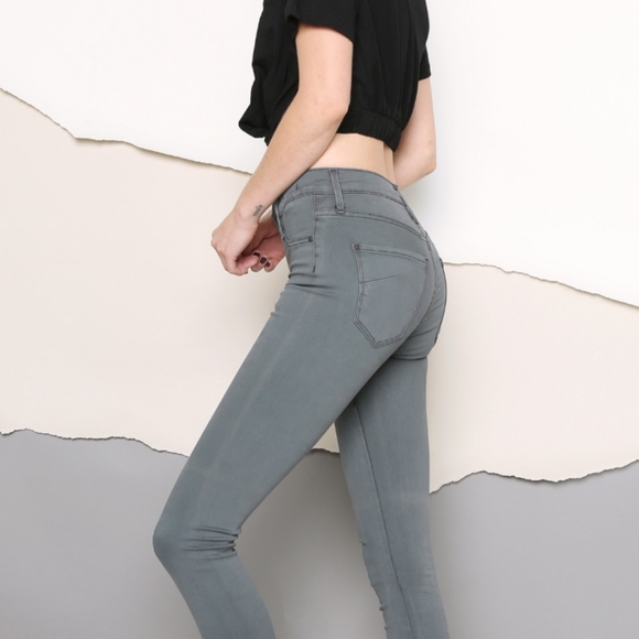 James Jeans Twiggy Dancer Gray Pants 26 - Picture 2 of 12